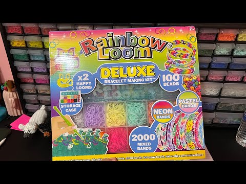 Rainbow Loom Deluxe Bracelet Making Kit Review/Overview 